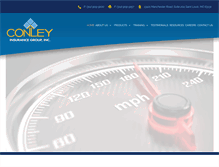 Tablet Screenshot of conleyinsurance.com